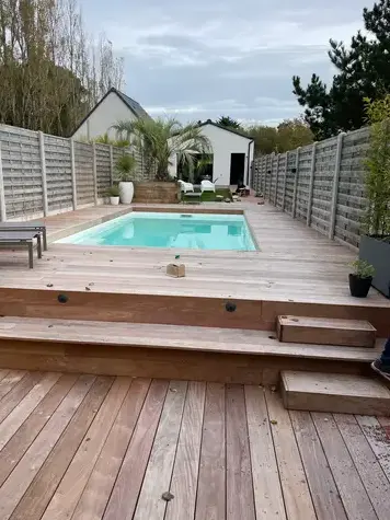 piscine en liner à Guérande - image 2