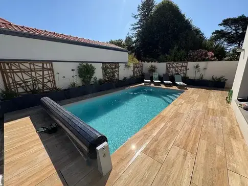 piscine en liner à Guérande - image 4